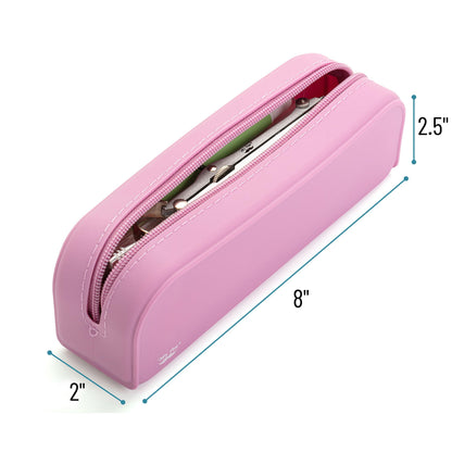 Mr. Pen- Silicone Pencil Case, Aesthetic Pencil Bag for Women, Makeup Pouch