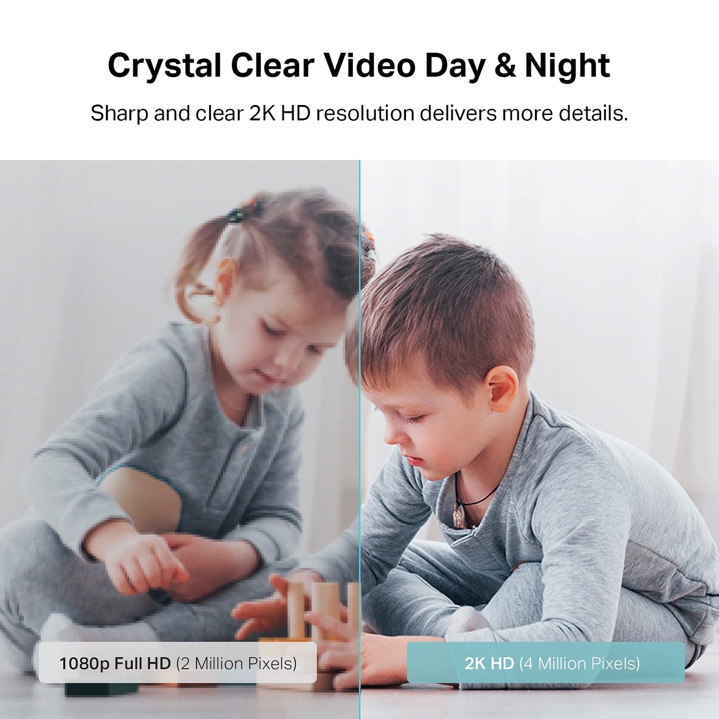 Kasa 1080p Indoor Pan/Tilt Wired Security Camera, Baby & Pet Monitor, EC71