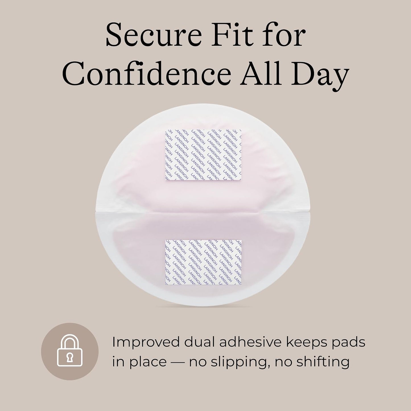Lansinoh Stay Dry Disposable Nursing Pads, 100 Count
