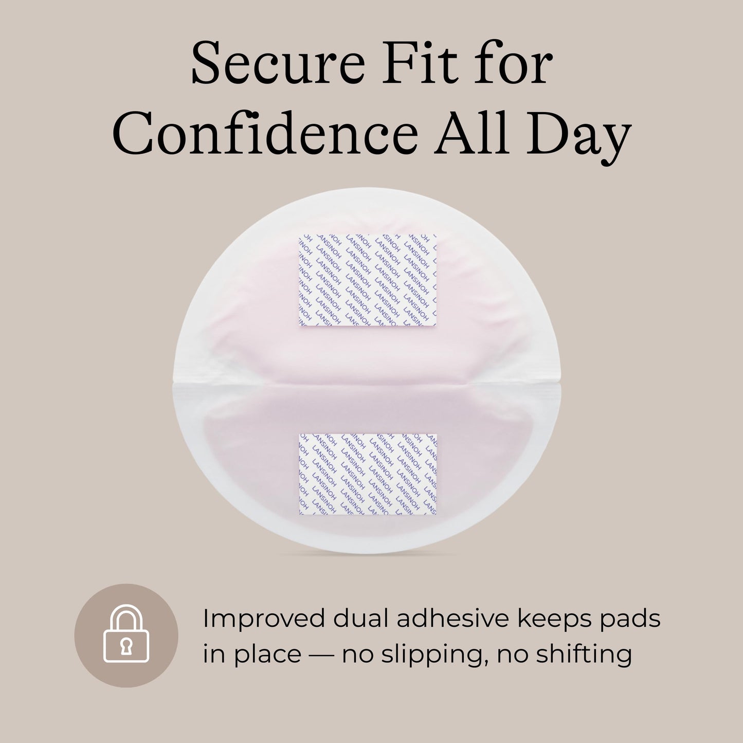 Lansinoh Stay Dry Disposable Nursing Pads, 100 Count