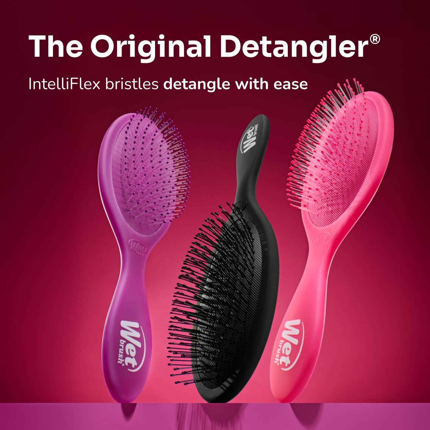 Wet Brush Original Detangler Hair Brush, Sky, For All Hair Textures
