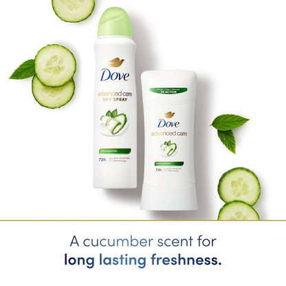 Dove Advanced Care Antiperspirant Stick Cool Essentials 2.6 oz 2PK