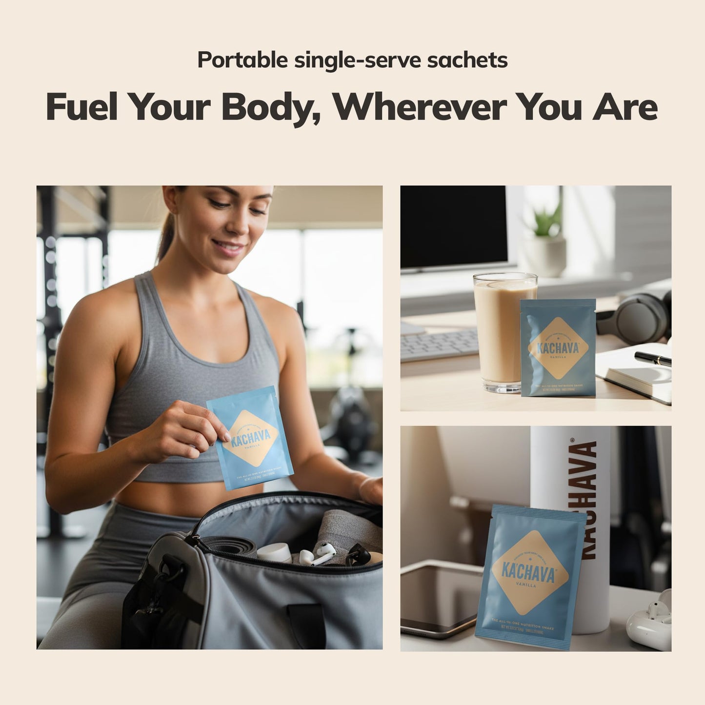 Ka’Chava Whole Body Meal Shake Chai 2 lb – Vegan Protein Powder with 85+ Superfoods & Greens – Plant-Based Meal Replacement with Probiotics & Digestive Enzymes – Gluten & Dairy Free (15 Servings)