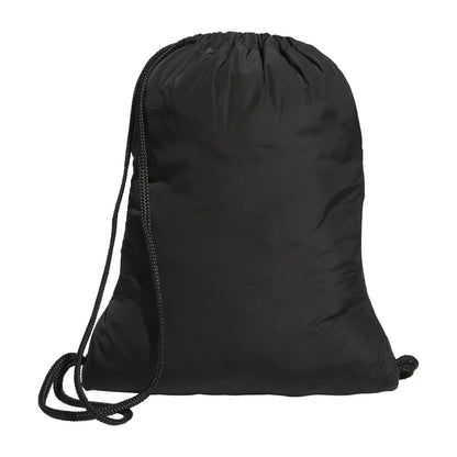 adidas Alliance Sackpack – Drawstring Backpack for Sports, Small Gym Bag, Preloved Teal Green/Black/3, OSFA