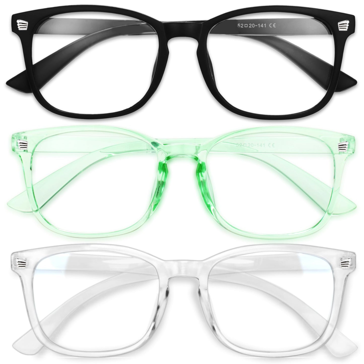 Gaoye Blue Light Glasses for Women - 3 Pack