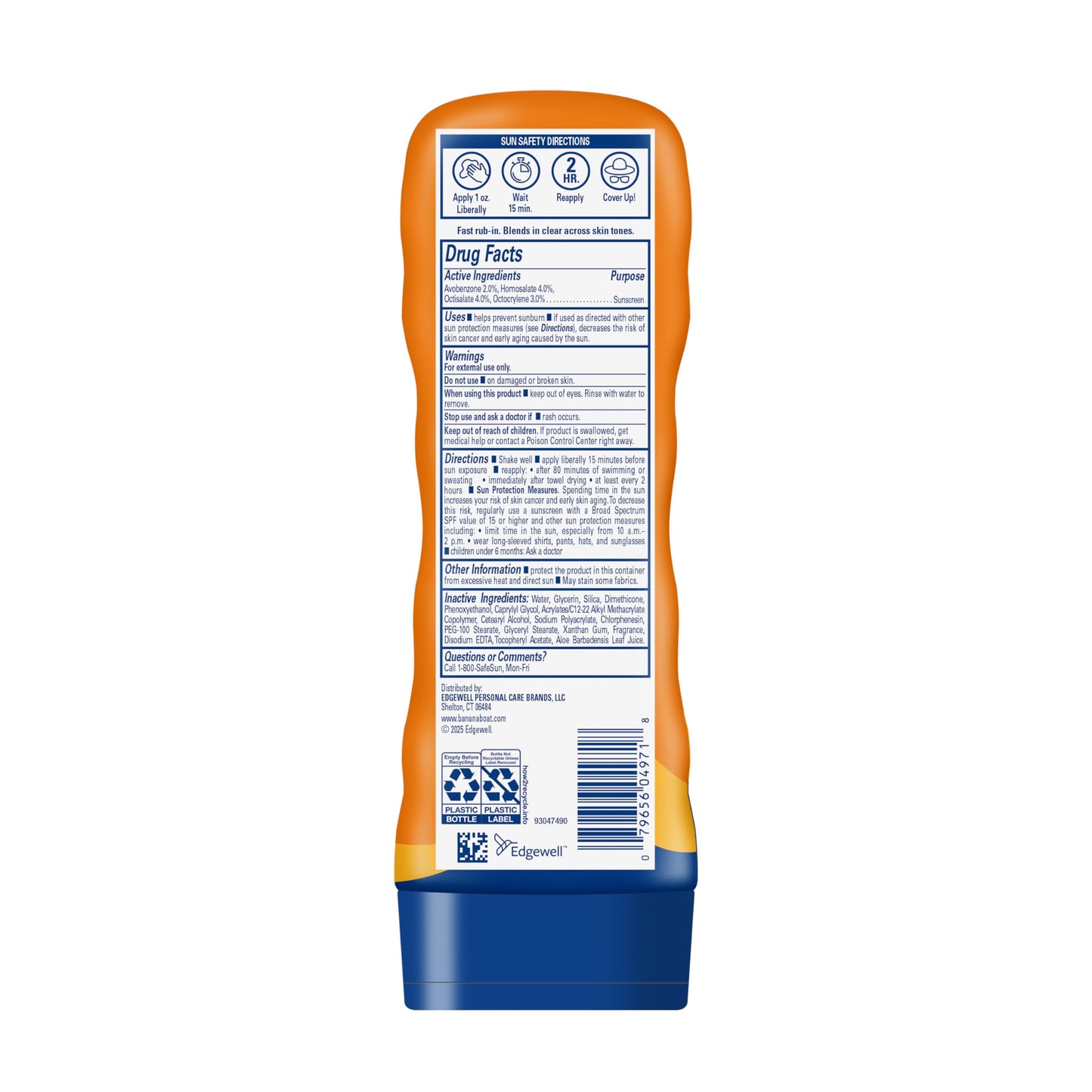 Banana Boat Sport Ultra Sunscreen Lotion SPF 30, Travel Size 3oz Twin Pack, Sweat & Water Resistant Sunblock for Active Lifestyle(Pack of 2)