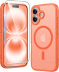 FNTCASE for iPhone 17 Pro Case Clear Magnetic with Screen Protector