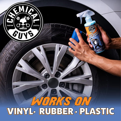 Chemical Guys, Tire Kicker Extra Glossy Tire Shine Spray, Dry Touch, 16 oz