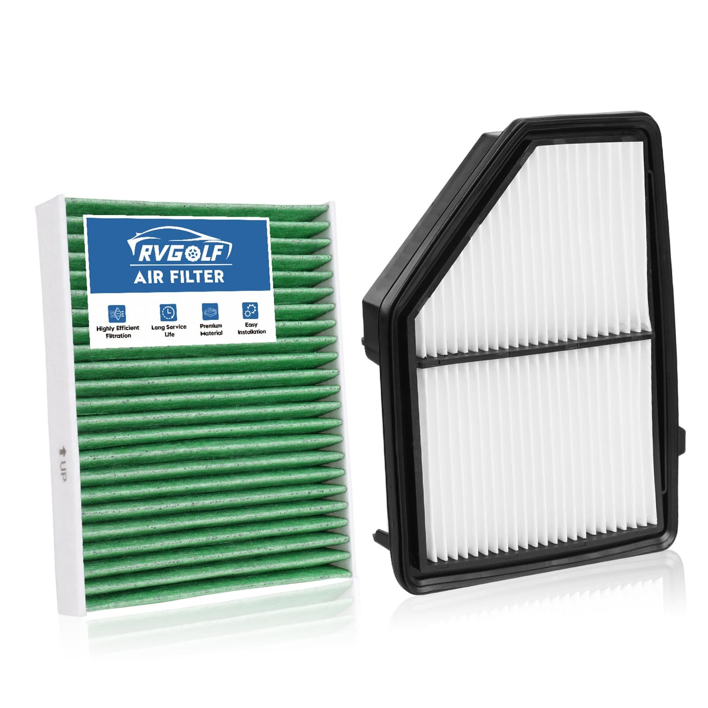 Engine+Cabin Air Filter Fit for 2014-2020 Rogue, 2017-2022 Rogue Sport