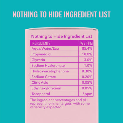 Good Molecules Hyaluronic Acid Serum for Face, Hydrating Serum, 1 fl oz