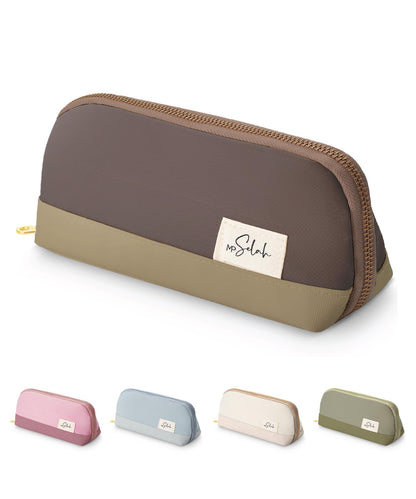 Mr. Pen- Wide-Opening Pencil Case, Triangle Design