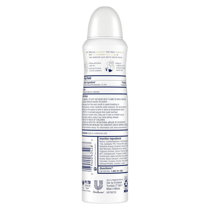 Dove Invisible Antiperspirant Dry Spray Clear Finish 3PK 3.8 oz