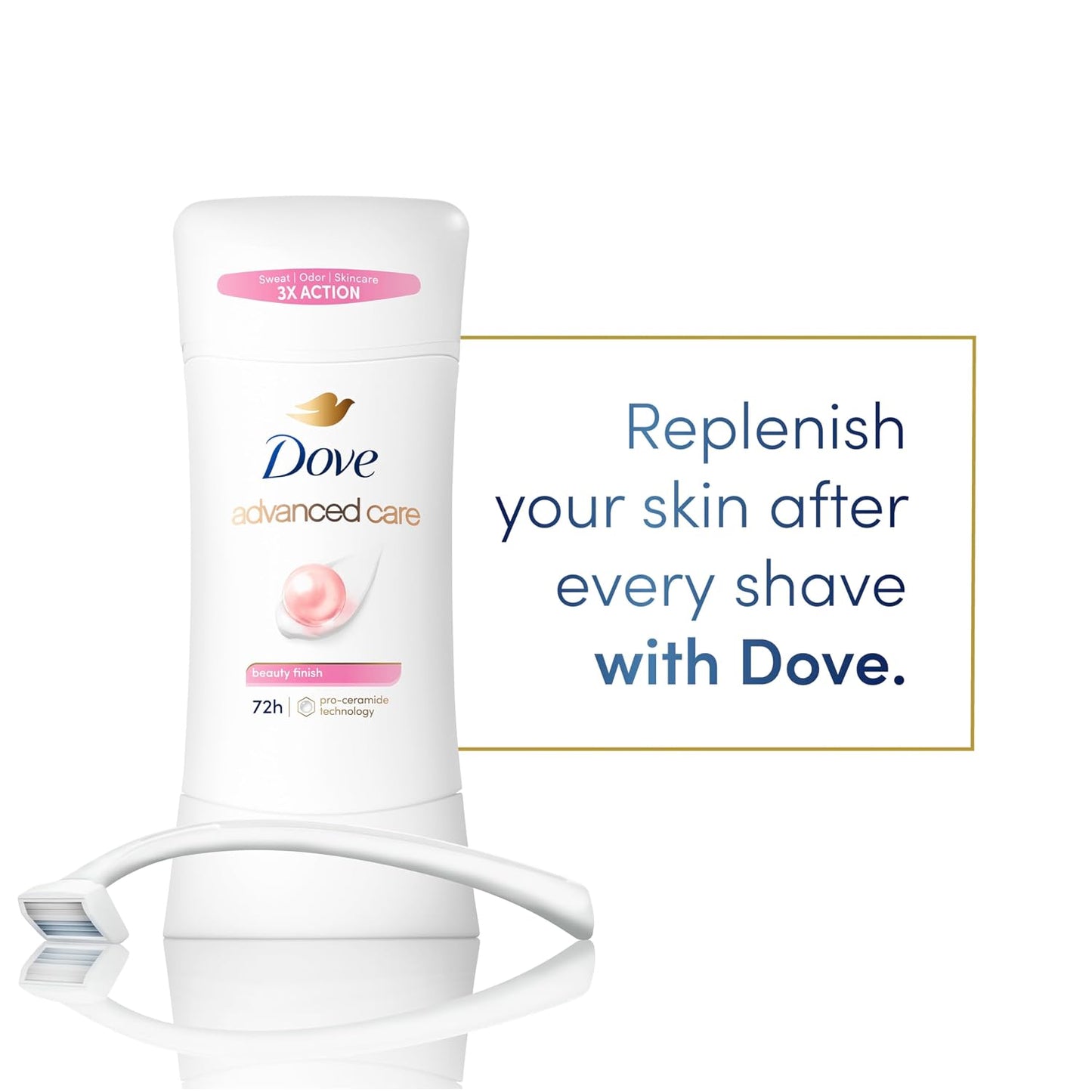 Dove Advanced Care Antiperspirant Stick Cool Essentials 2.6 oz 2PK