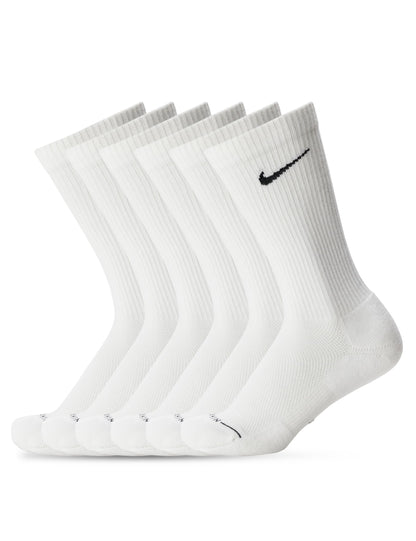 Nike Adult Dri-FIT Everyday Elevated Crew Socks (6-Packs) | Mens and Womens