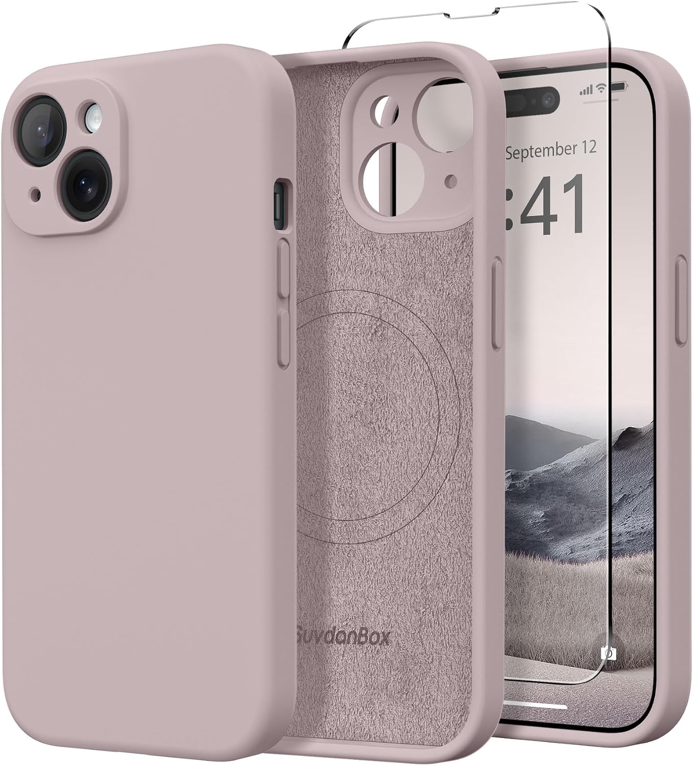 Magnetic for iPhone 17 Case Silicone Matcha