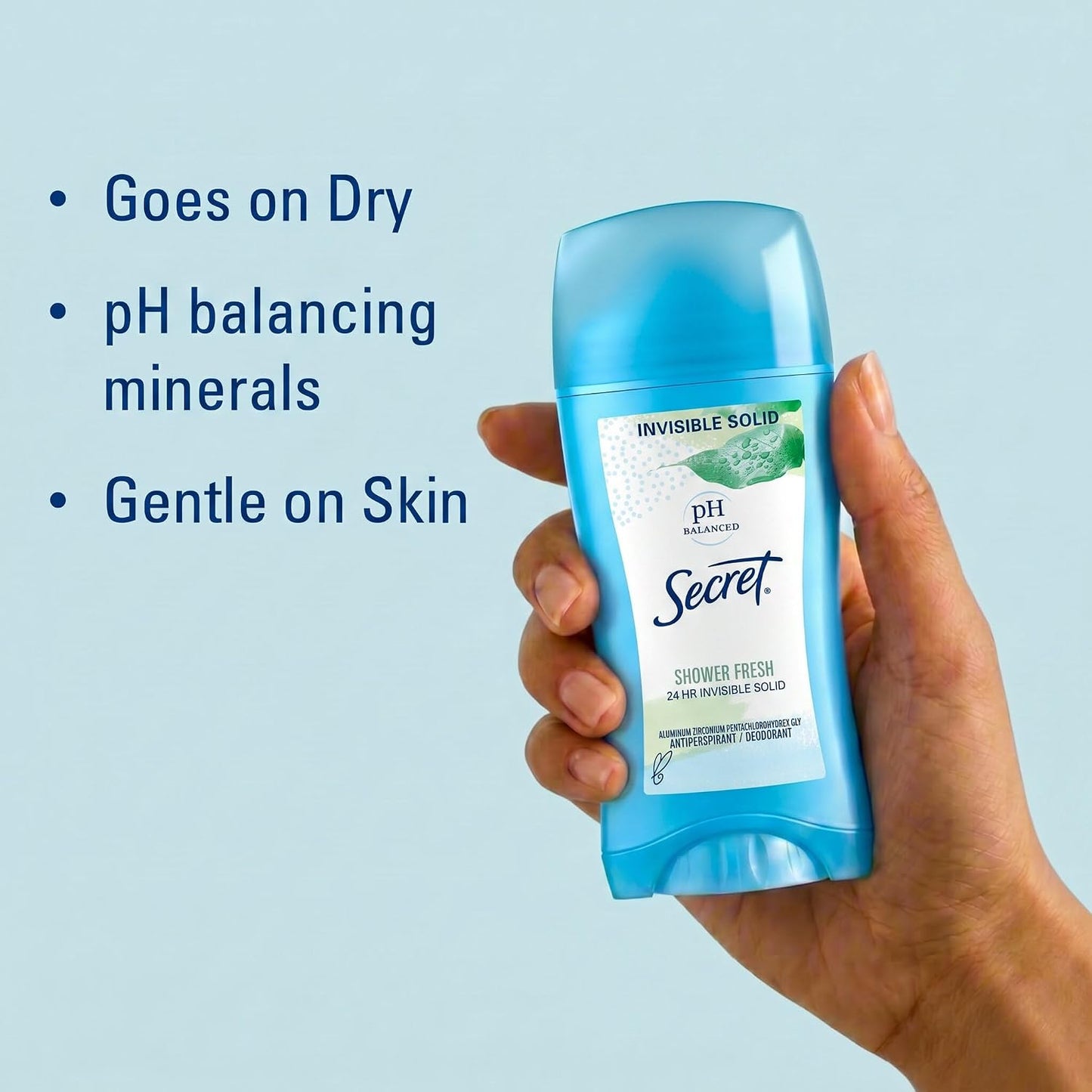 Secret Anti-Perspirant Deodorant Invisible Solid Powder Fresh Twin Pack 5.20 oz