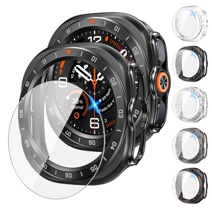 Tensea 5+5PCS for Samsung Galaxy Watch Ultra 47mm Screen Protector Case
