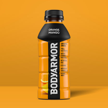 BODYARMOR Sports Drink, Strawberry Banana, Electrolyte Drink Hydration, 12 Fl Oz Bottles (8 Pack), Flavored Coconut Water with B Vitamins & Antioxidants