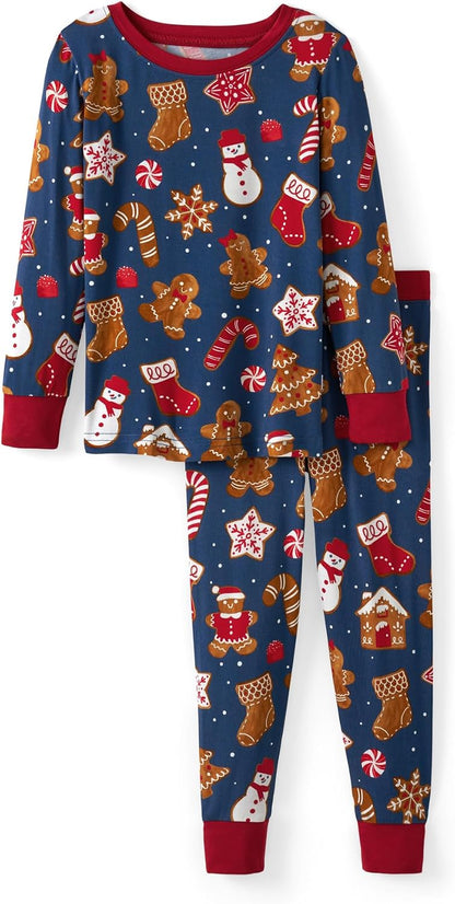 Little Sleepies Two-Piece Pajama Set, Viscose from Bamboo, Toddler Kids PJs