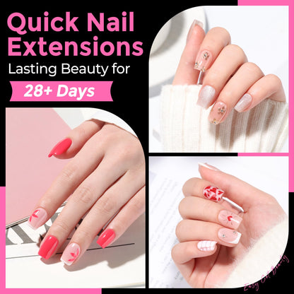 UNA GELLA 15g Nail Glue for Press On Nails with 20ml Nail Glue Remover Kit