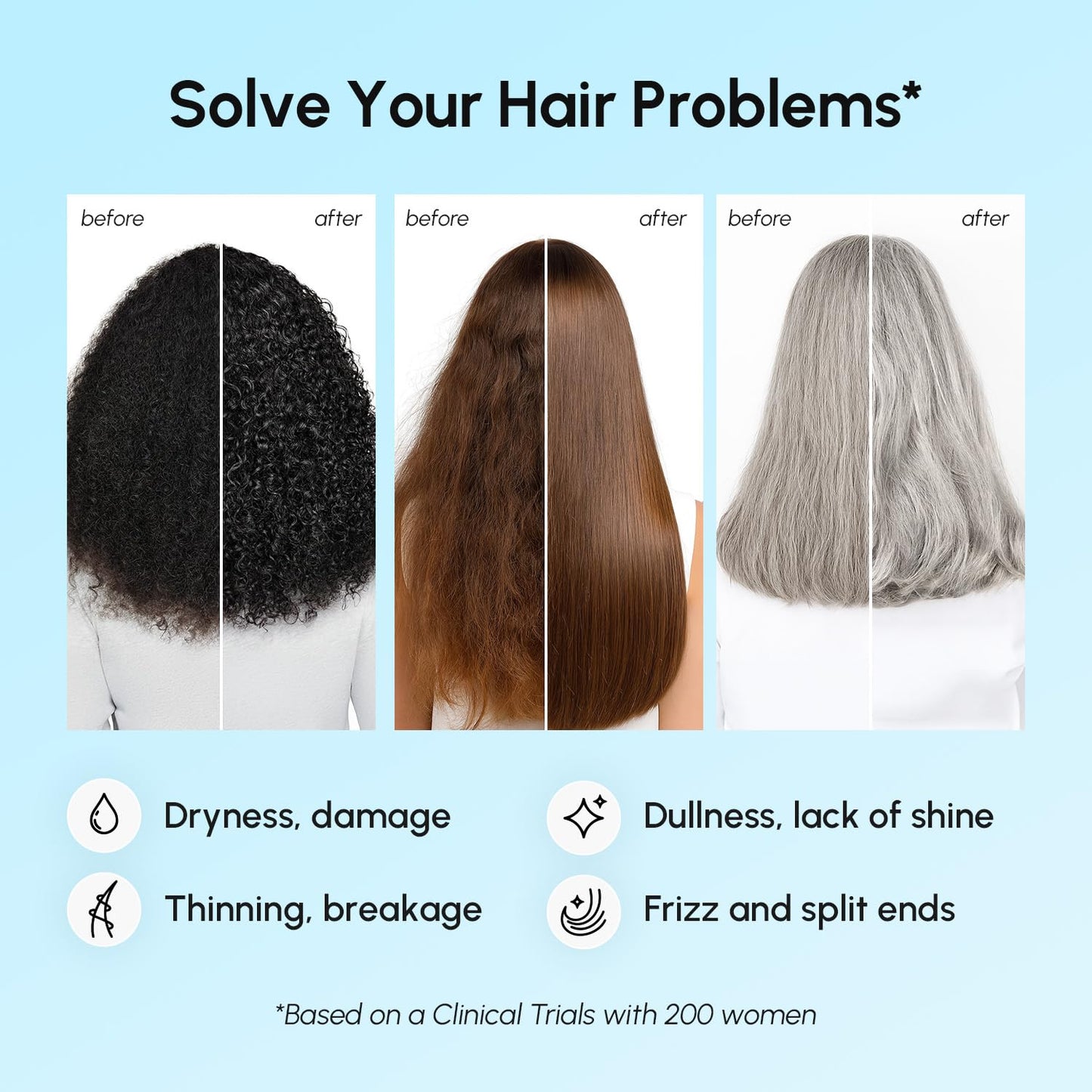 MAREE Deep Conditioning Hair Mask for Damaged Hair Treatment – Keratin Hair Care for Hydrating Growth Repair Moisturizing – Dry Curly Color Refreshing – 10 Fl Oz, White