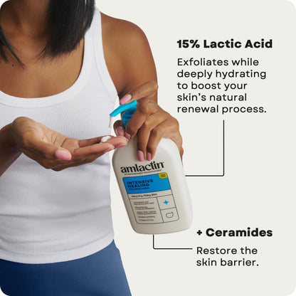 AmLactin Daily Nourish Body Lotion, 12% Lactic Acid, 14.1 oz