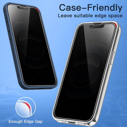 JETech Privacy Screen Protector for iPhone 17 Pro Max, 2-Pack