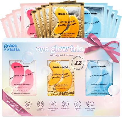 grace & stella Award Winning Eye Patches for Puffy Eyes