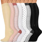 Copper Compression Socks 15-20 mmHg for Men & Women 8 Pairs – Circulation Support for Nurses, Travel, Running, Hiking, Soccer