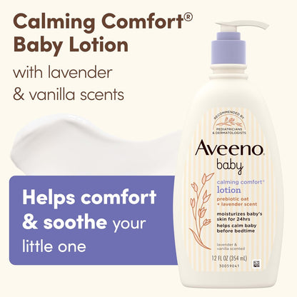 Aveeno Baby Calming Comfort Moisturizing Body Lotion, 18 fl. oz