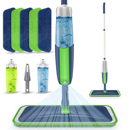 Spray Wet Mops for Floor Cleaning: Hardwood Floor Mop Refillable Dust Mop