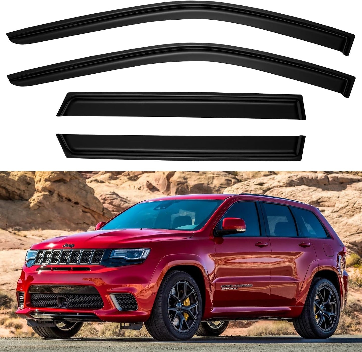 Window Visors Rain Guards for 2020-2025 Nissan Sentra