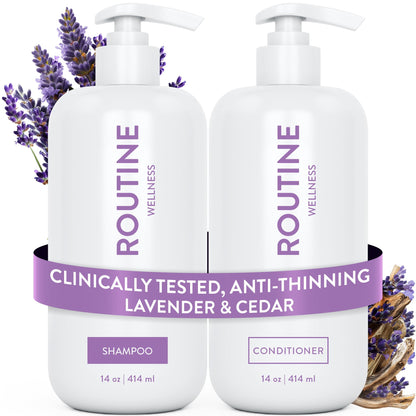 Routine Wellness Shampoo & Conditioner Set - Jasmine & Orange Blossom