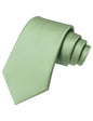 JEMYGINS Solid Color Tie Mens Necktie for Business and Wedding