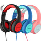 EarFun K1 Kids Headphones Wired with Mic, Volume Limit Headphones for Kids
