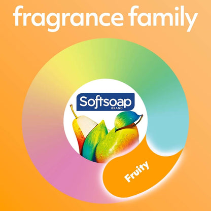 Softsoap Antibacterial Liquid Hand Soap, White Tea & Berry Scent, 50 fl oz