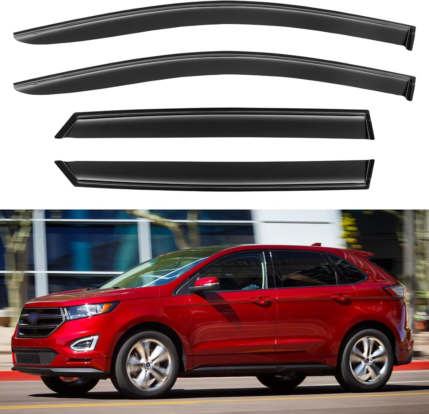 Window Visors Rain Guards for 2020-2025 Nissan Sentra