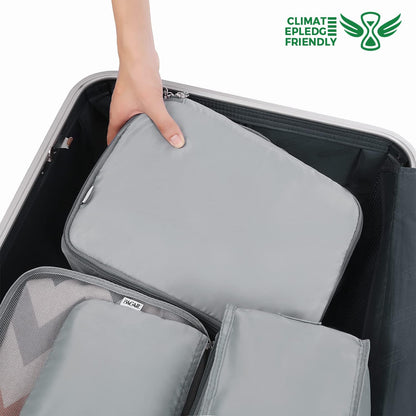 BAGAIL 8 Set Packing Cubes Luggage Packing Organizers for Travel Accessories-Cream