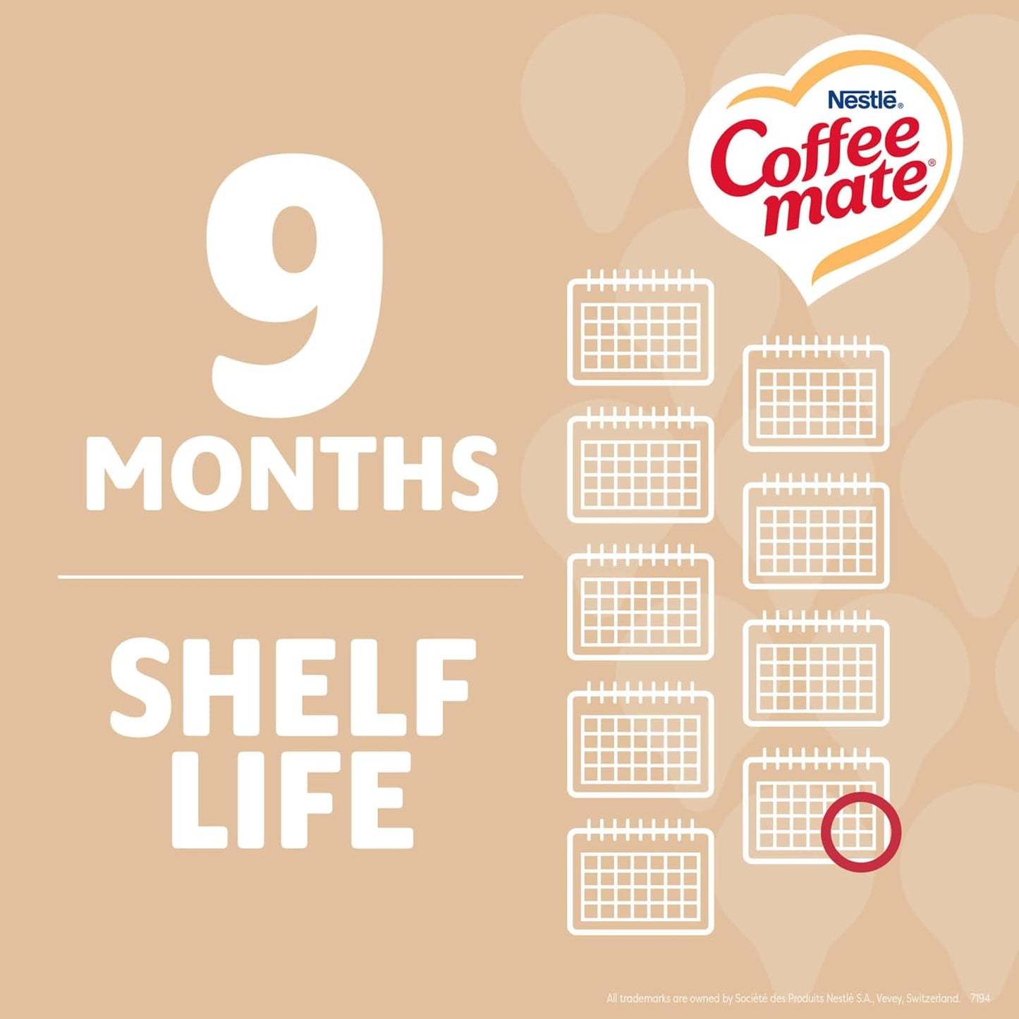 Nestle Coffee mate Original Non-Dairy Creamer Singles, 0.375 oz, 180-Pack