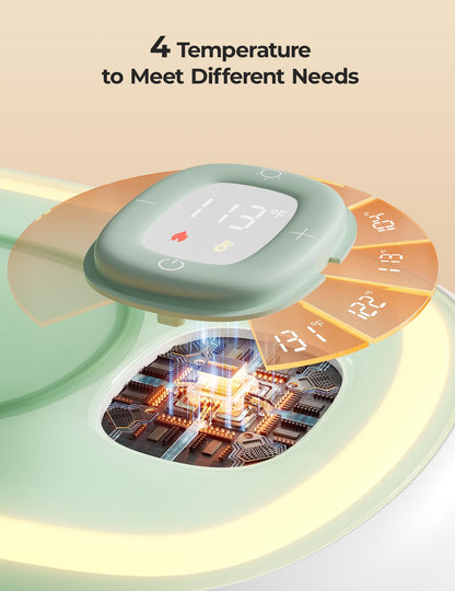 Momcozy Baby Wipe Warmer, Innovative Spring Design,Large Capacity Dispenser