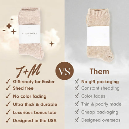 Unboxme Gifts Warm & Cozy Ultra-Luxe Cloud Fuzzy Socks, Gifts for Women