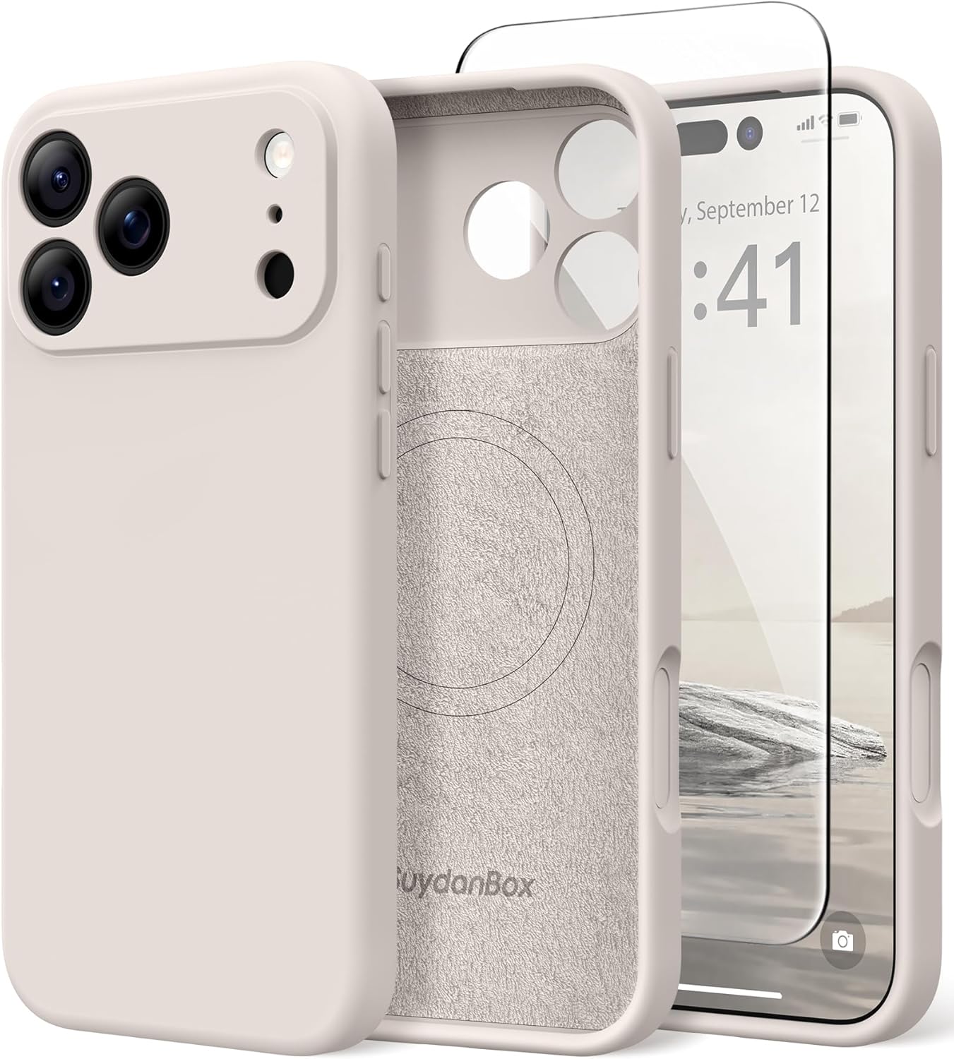 Magnetic for iPhone 17 Case Silicone Matcha