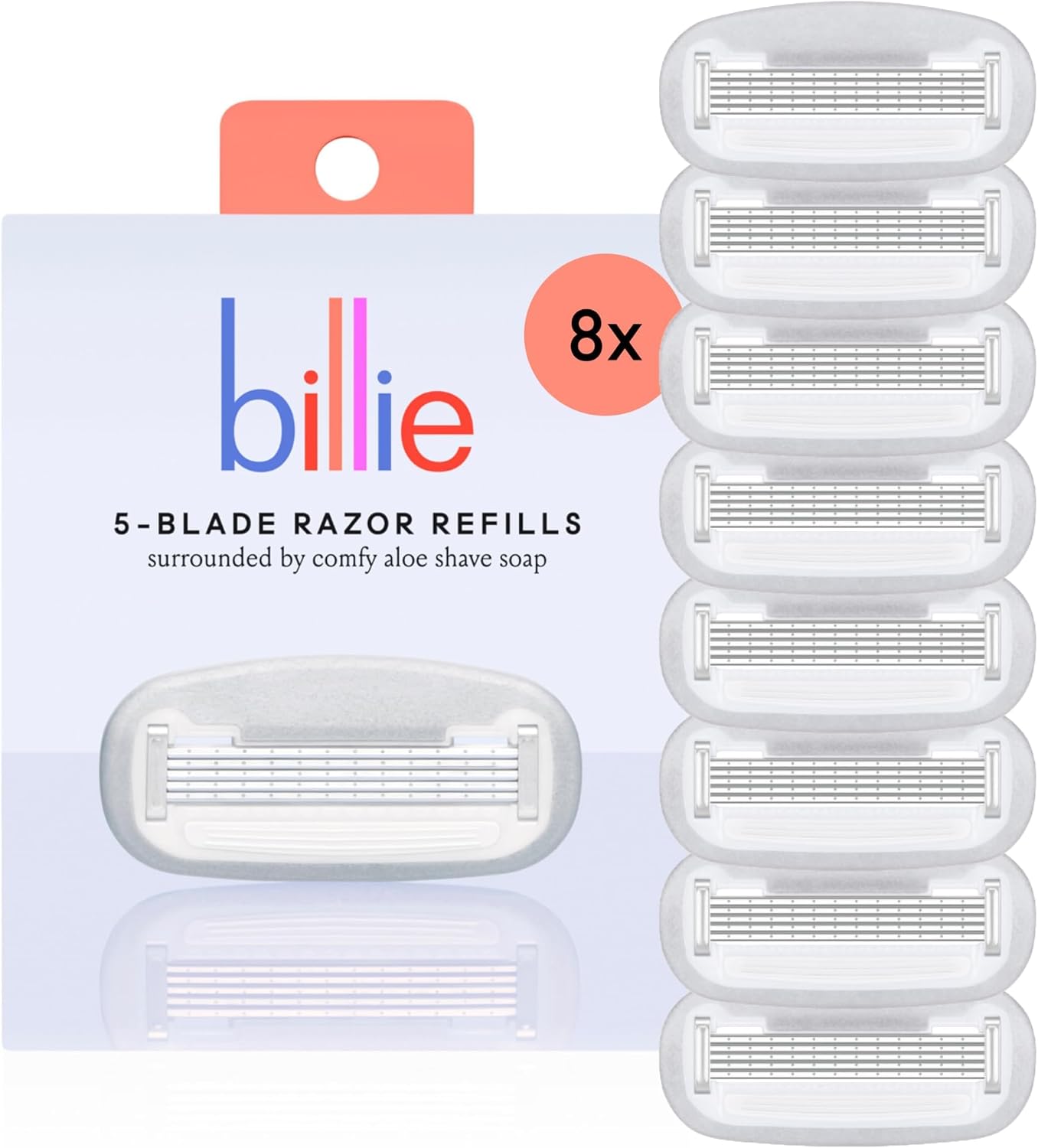 Billie Razor Refills Women, 4 ct