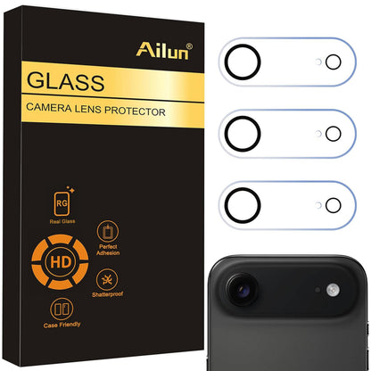 Ailun 3 Pack Camera Lens Protector for iPhone 17 Pro Max, Tempered Glass