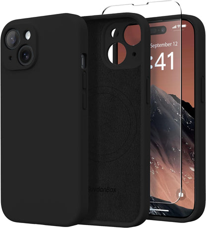 Magnetic for iPhone 17 Case Silicone Matcha