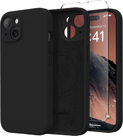 Magnetic for iPhone 17 Case Silicone Matcha