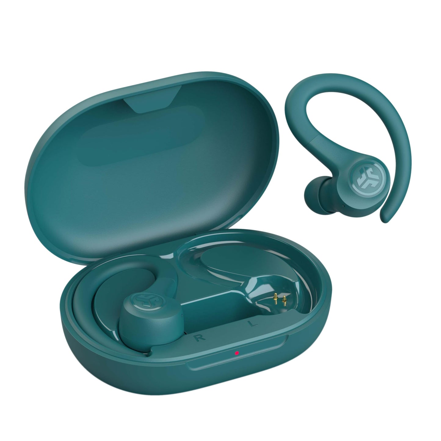 JLab, Go Sport+, True Wireless Workout Earbuds, Bluetooth Sport Earbuds, Clear Calling, Graphite