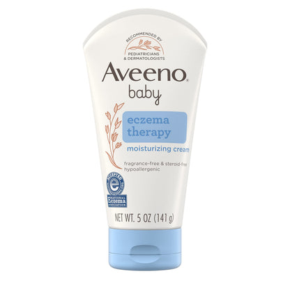 Aveeno Baby Eczema Therapy Moisturizing Cream for Dry, Itchy Skin, 7.3 oz