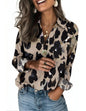 Zeagoo Blouses for Women Long Sleeve Dressy Casual Button Down Shirts
