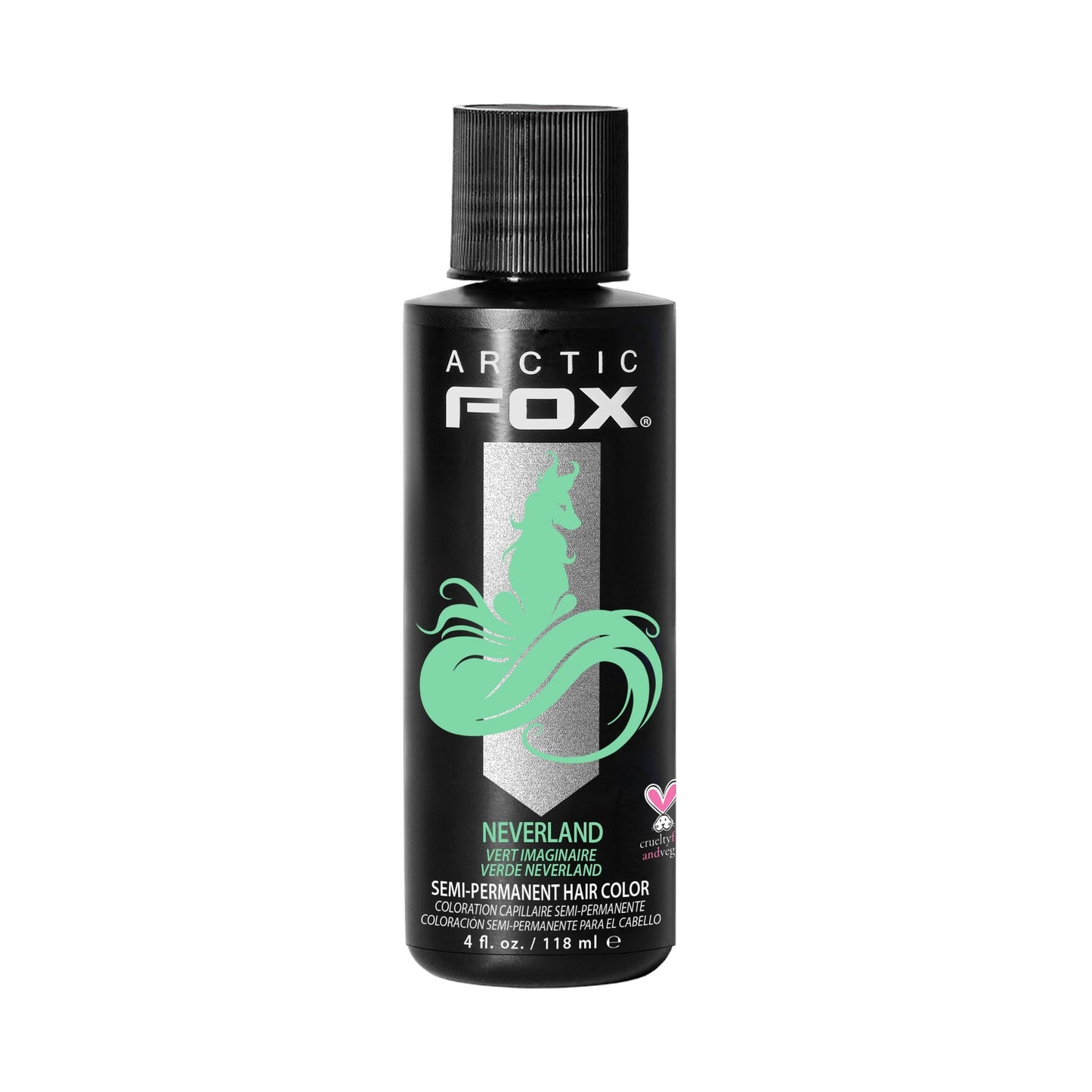 ARCTIC FOX Semi-Permanent Hair Dye - Sunset Orange, Vegan - 2 x 8 oz